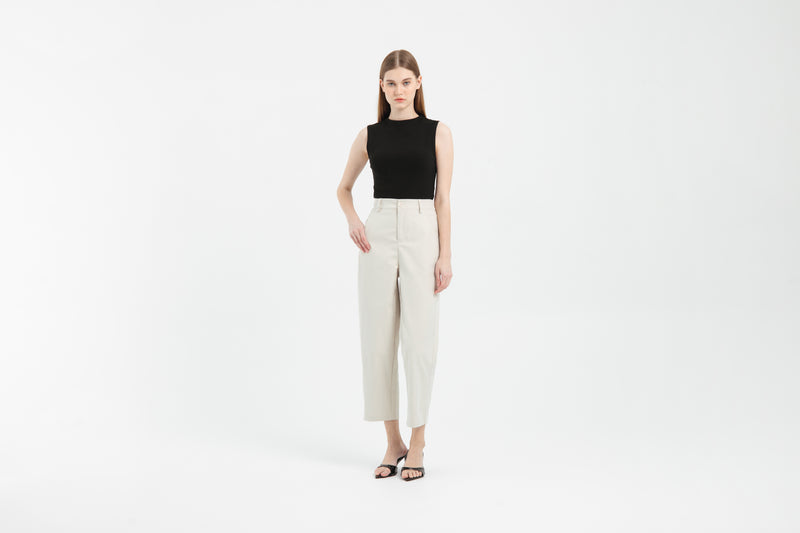 Cream Capri Pants