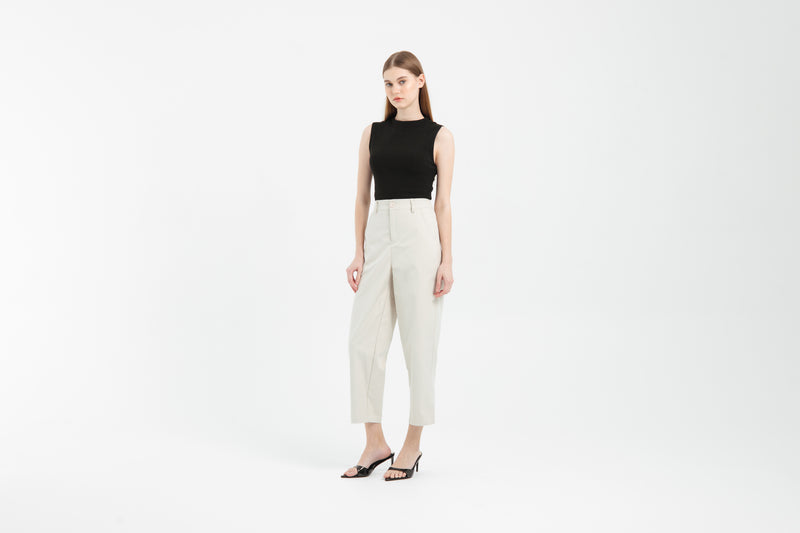 Cream Capri Pants