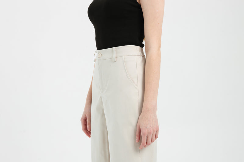 Cream Capri Pants
