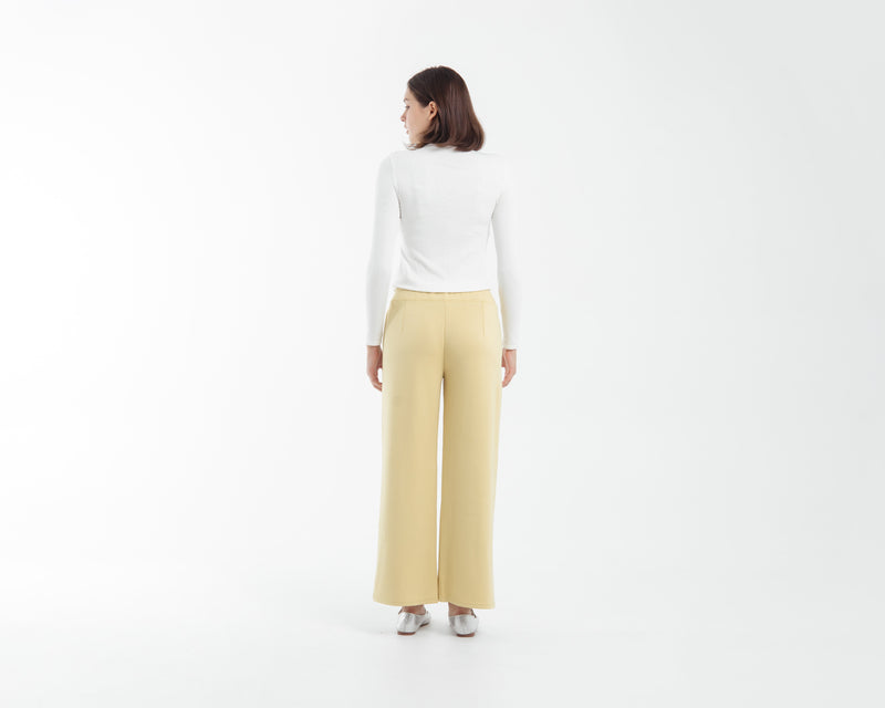 Yellow Bamboo Lyocell Essential Pants
