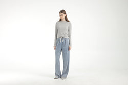 Grey Bamboo Basic Top