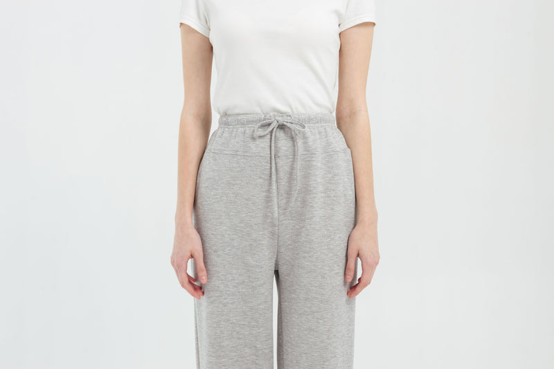Heather Grey Bamboo Lyocell Essential Pants