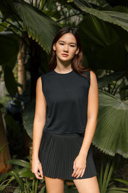 Black Breeze Bamboo Tank Top