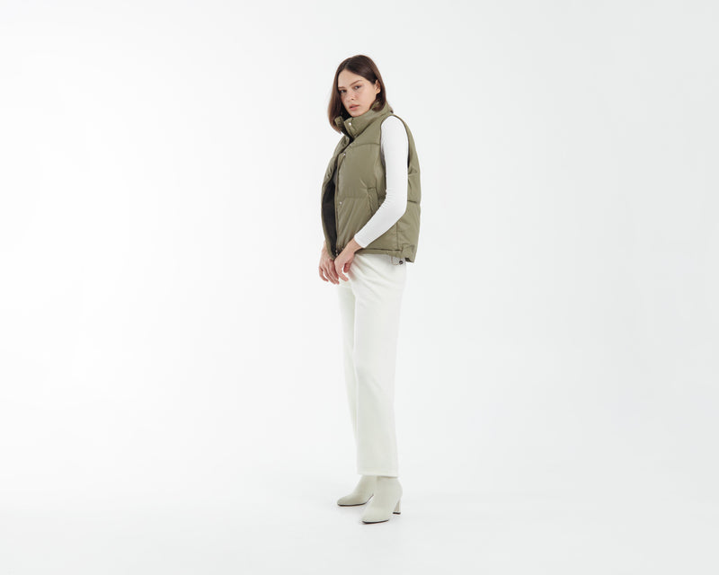 Sage Winter Puffer Vest