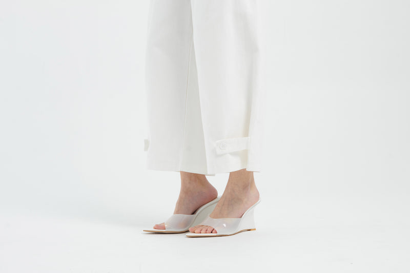 White Beau Pants