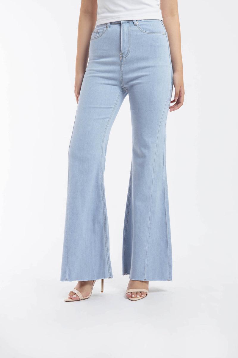 Light Blue Sydney Flare Jeans