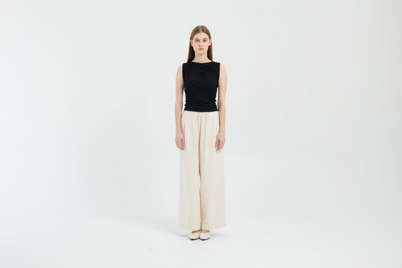 Cream Luna Pants