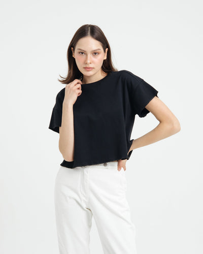 Black Airy Bamboo Bella T-Shirt