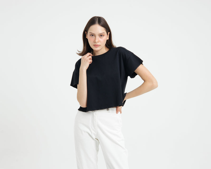 Black Airy Bamboo Bella T-Shirt