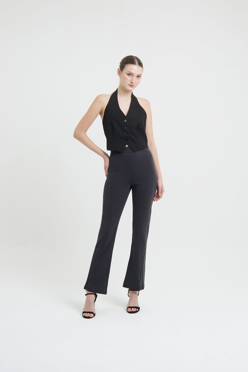 Black Luna Flare Pants