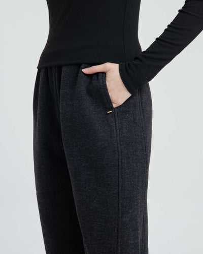 Black Ultrawarm Winter Relaxed Pants