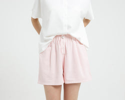 Blush Denim Shorts