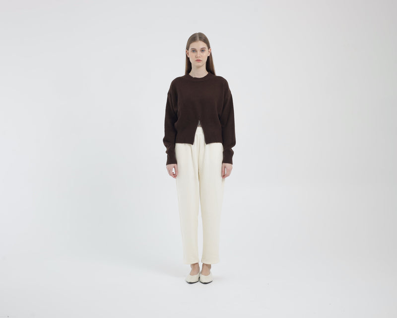 Cream Ultrasoft Winter Relaxed Pants