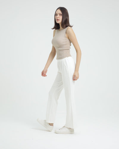 White Ultrasoft Bamboo 2.0 Pants