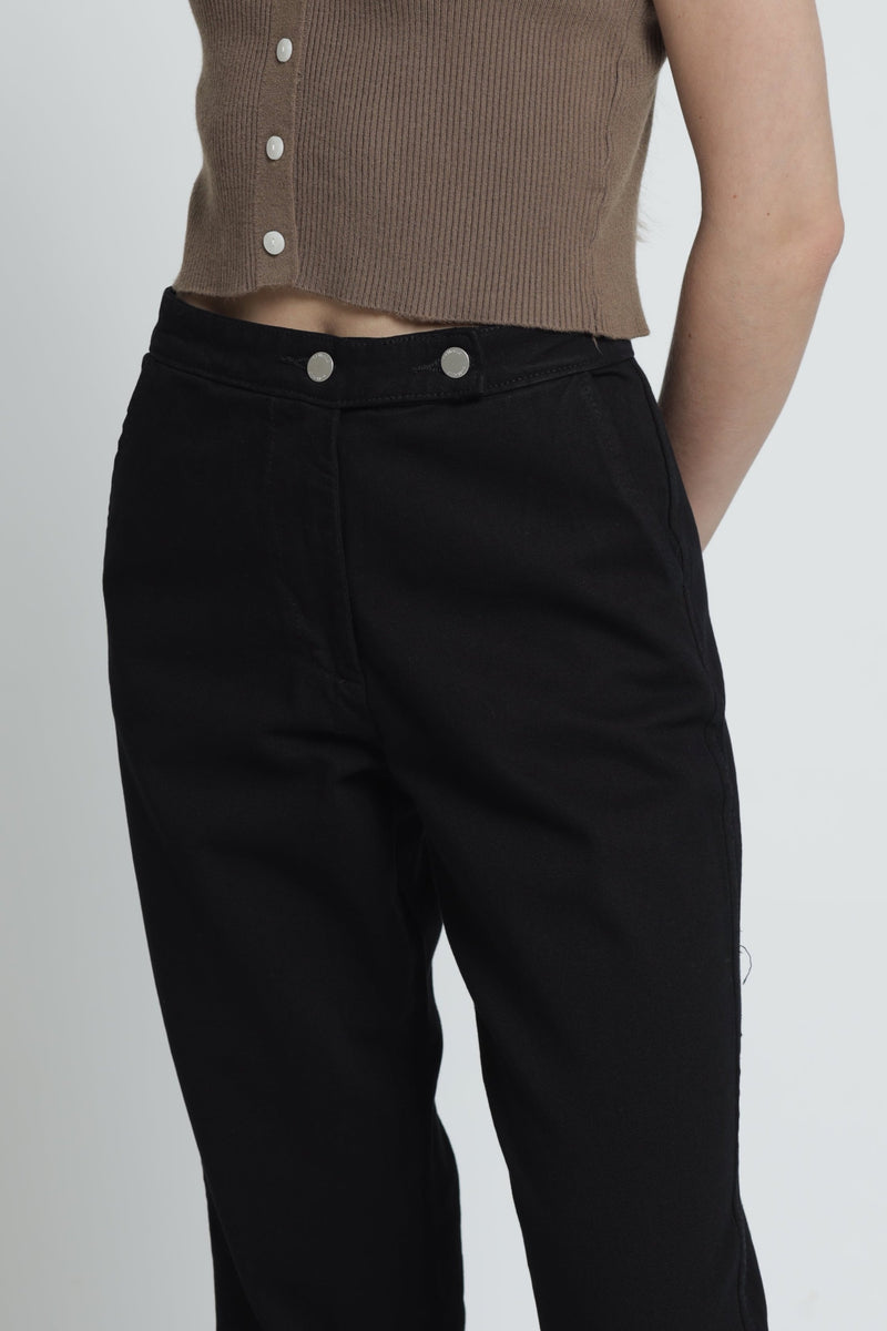 Black Relaxed Jeans