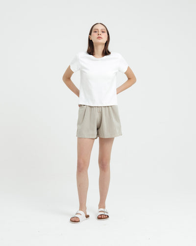 White Airy Bamboo Everyday T-Shirt