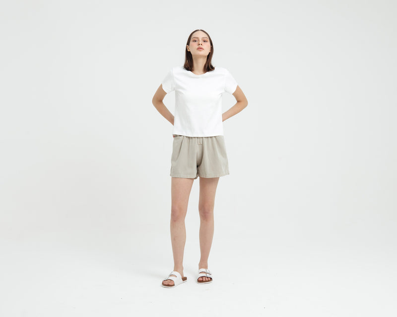 White Airy Bamboo Everyday T-Shirt