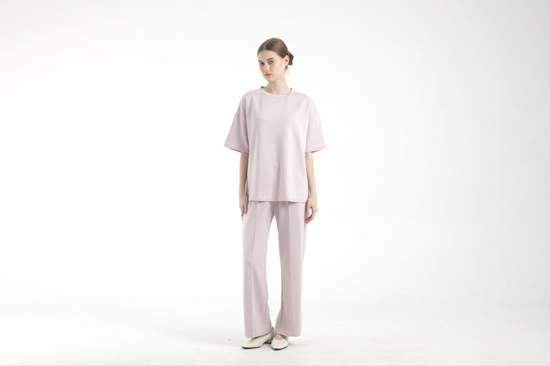 Lilac Bamboo Lyocell Short Set