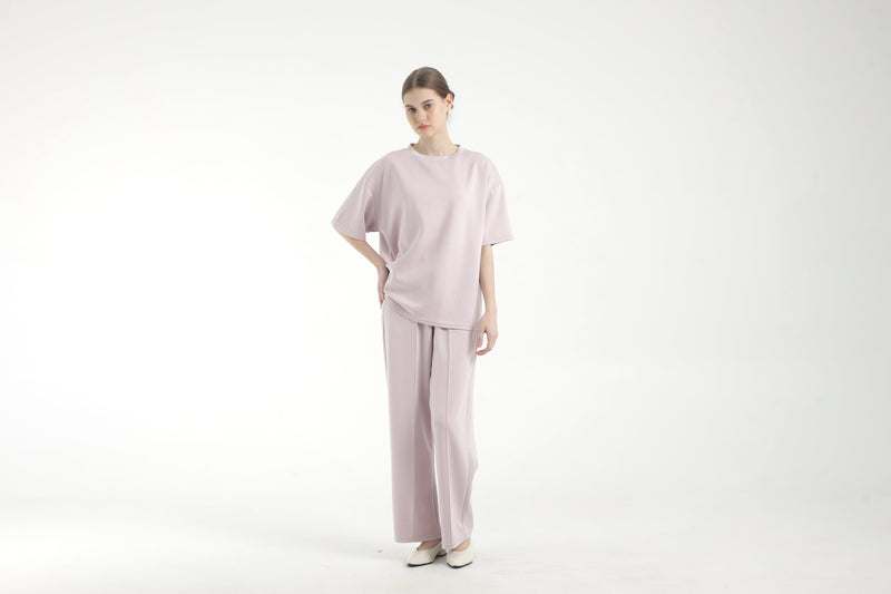 Lilac Bamboo Lyocell Short Set