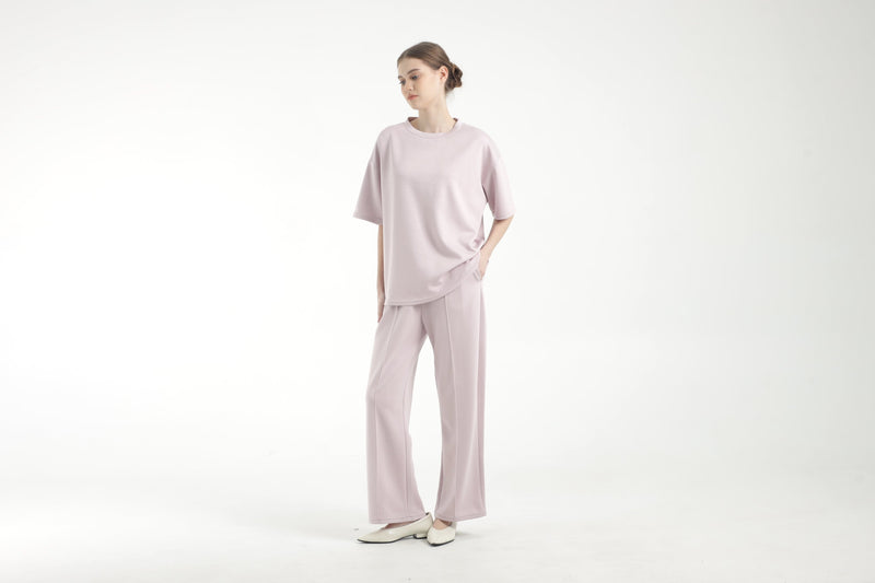 Lilac Bamboo Lyocell Short Set