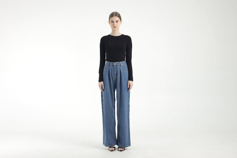 Black Bamboo Basic Top