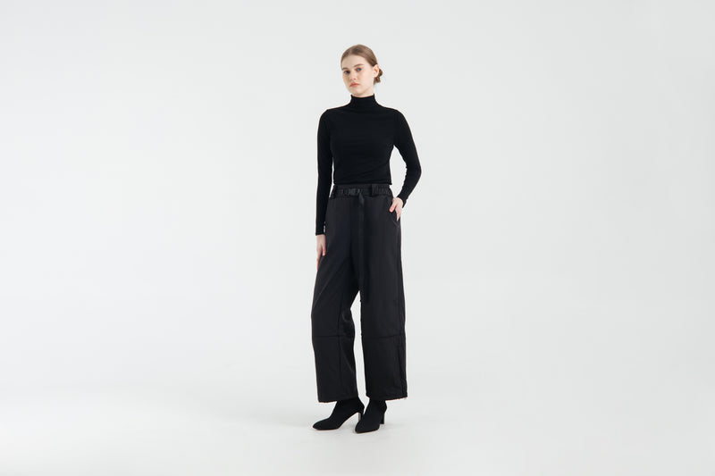 Black Alpine Waterproof Snow Pants