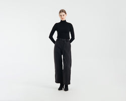 Black Alpine Waterproof Snow Pants