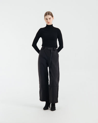 Black Alpine Waterproof Snow Pants