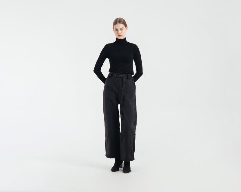 Black Alpine Waterproof Snow Pants