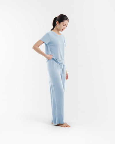 Light Blue Airy Bamboo Relax Set