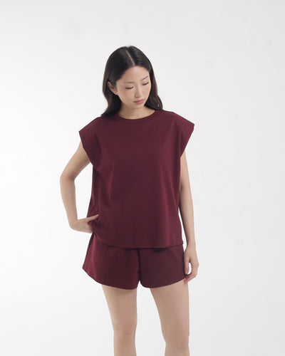 Wine Penelope Bamboo Cotton Set