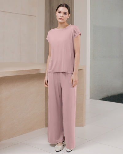 Blush Airy Bamboo Cozy Set