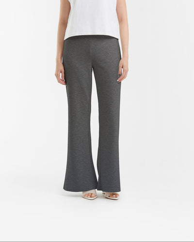Dark Grey Ultrasoft Bamboo Flare Pants