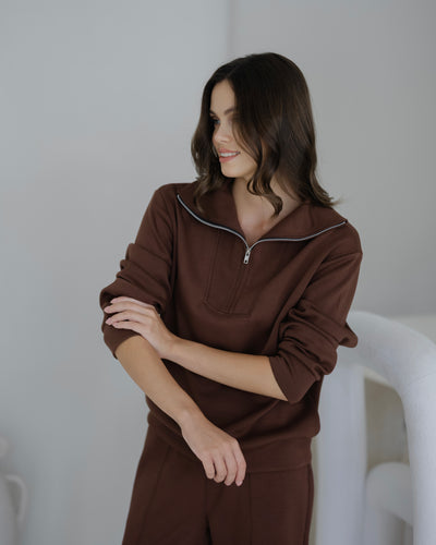 Brown Bamboo Lyocell Leisure