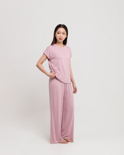 Blush Airy Bamboo Cozy Set