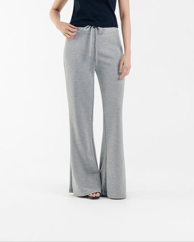 Heather Grey Ultrasoft Bamboo Flare Pants