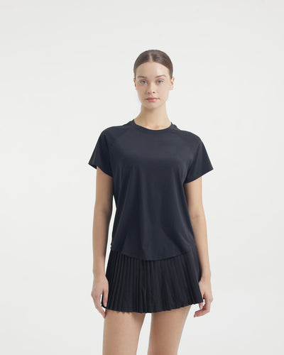 Black Cooling Relaxed Top