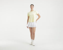 Lemon Criss Cross Top