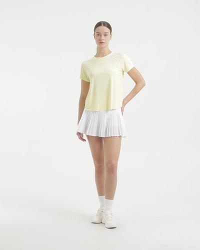 Lemon Criss Cross Top