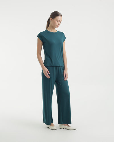 Teal Bamboo Cozy Set