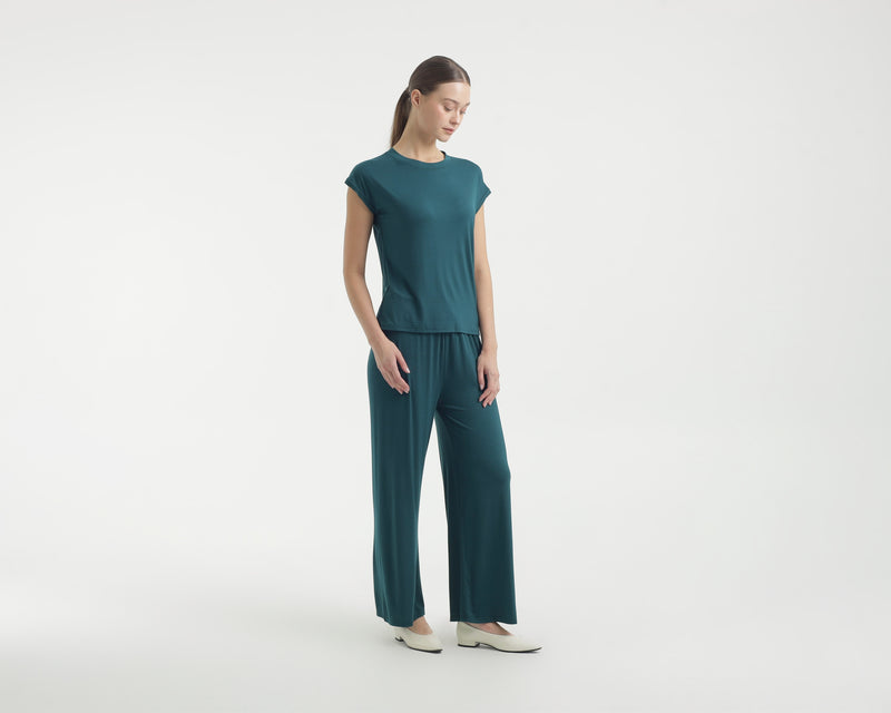 Teal Bamboo Cozy Set