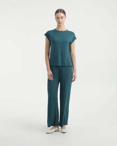 Teal Bamboo Cozy Set