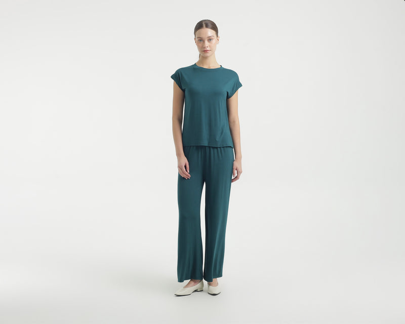Teal Bamboo Cozy Set