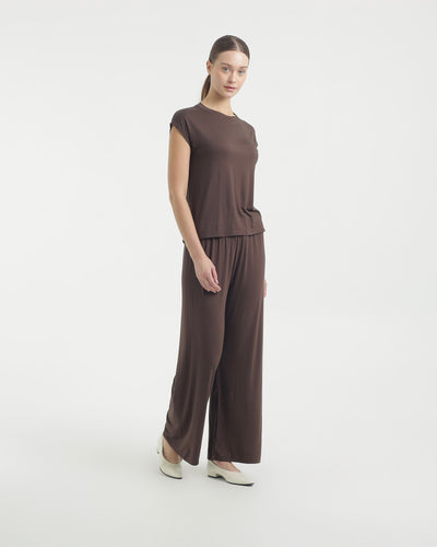 Brown Bamboo Cozy Set