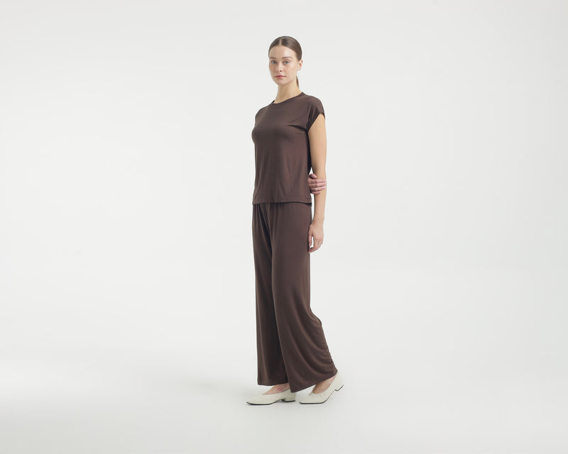 Brown Bamboo Cozy Set