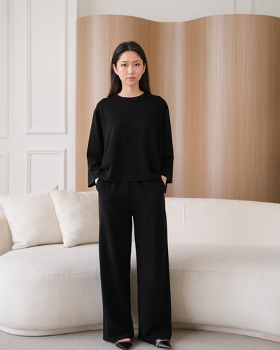 Black Ultrasoft Bamboo Top