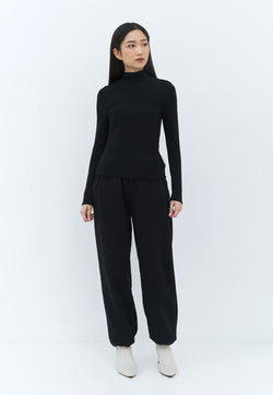 Black Two Way Winter Pants