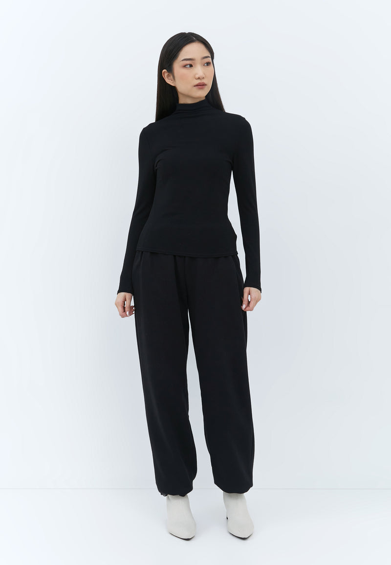 Black Two Way Winter Pants