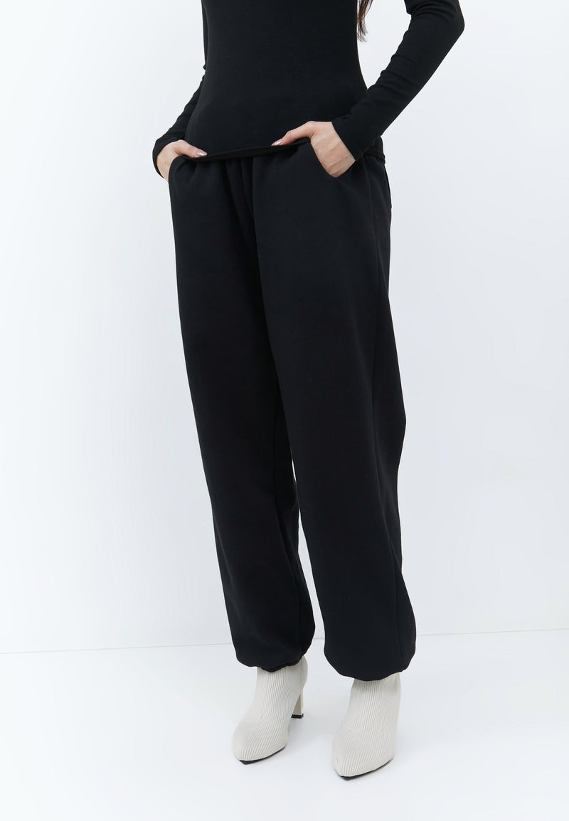 Black Two Way Winter Pants