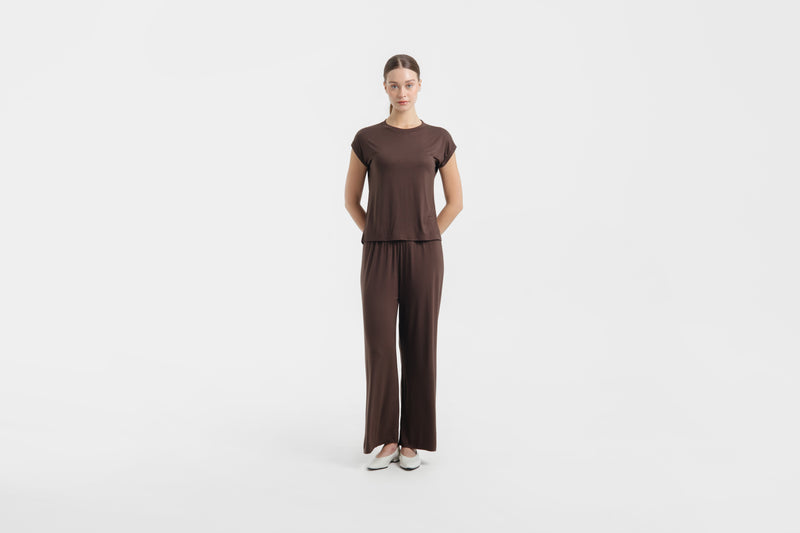 Brown Bamboo Cozy Set